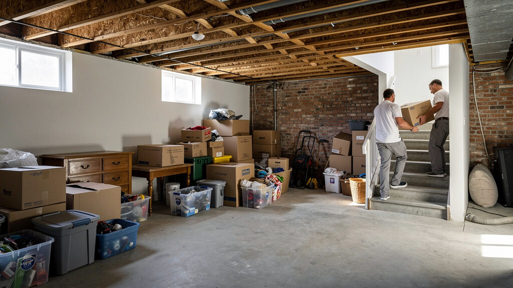 Basement Cleanouts in Potomac, MD