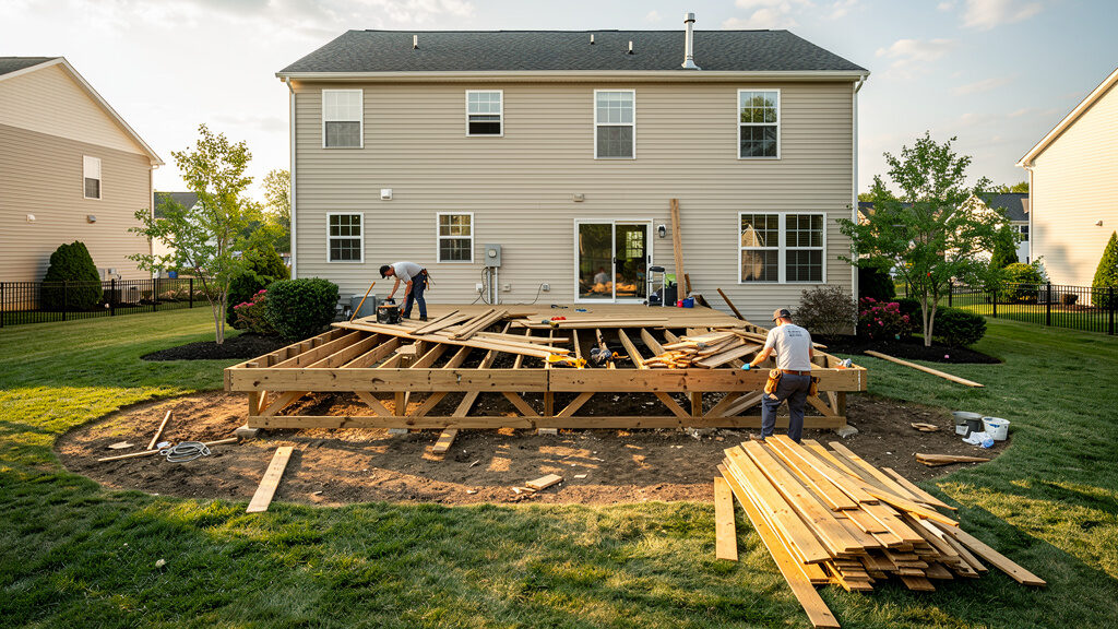 Deck Demolition in Potomac, MD